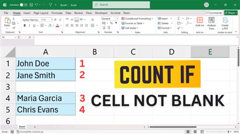 Excel Logic If Not Blank