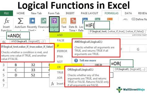 Excel Logical Test Guide