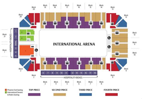 Excel London Seating Plan Guide