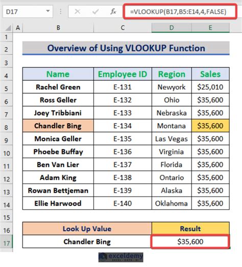 excel lookup function not exact match