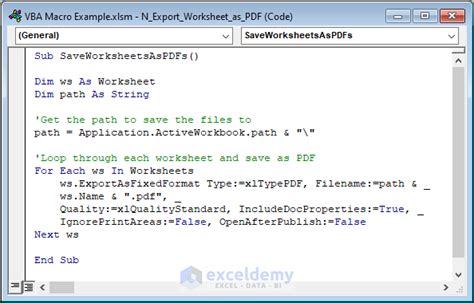 excel macro script examples