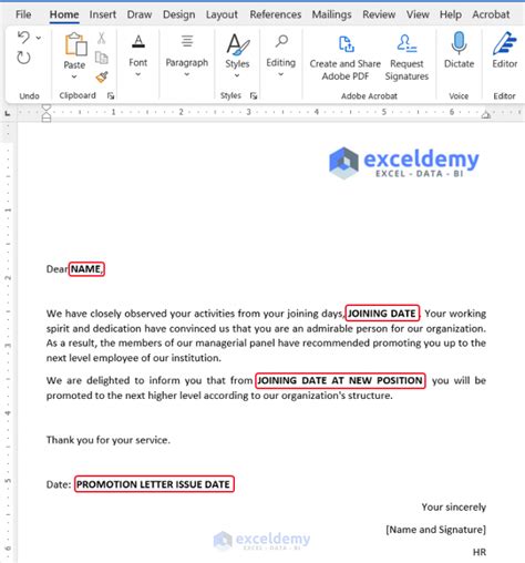 excel mail merge uk date format