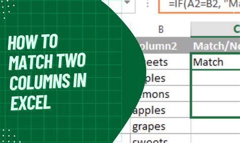 Excel Match By Two Columns