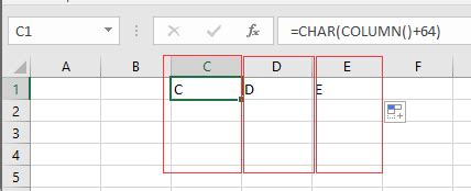 Excel Match Get Column Letter