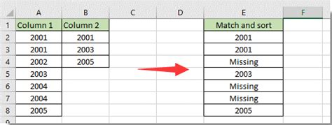 Excel Match Value In Another Column