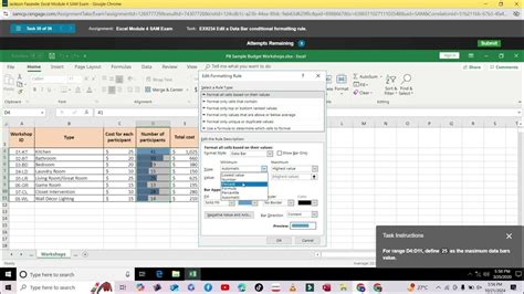 Excel Module 4 Exam Mindtap Guide