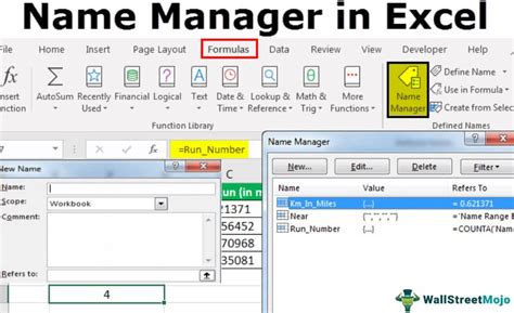 Excel Name Manager Guide