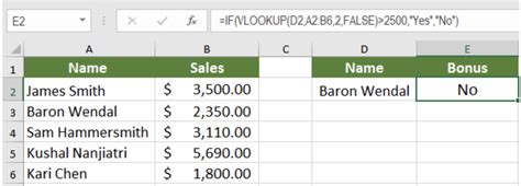excel nested if and vlookup