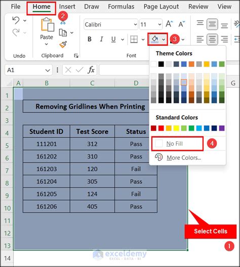 Excel Not Printing Gridlines (7 Easy Solutions) ExcelDemy