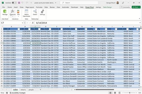 5 Excel Power Pivot Tips