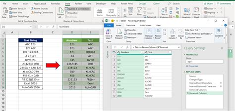 excel power query extract date from text
