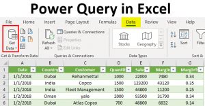 excel query function list