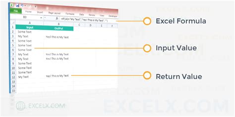 excel return cell value based on another cell