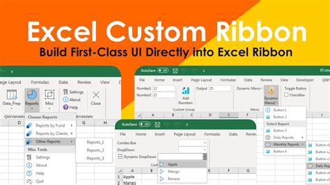 Excel Ribbon Builder