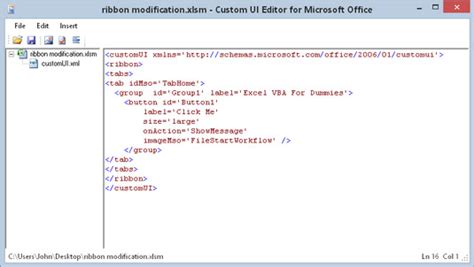 Excel Ribbon Xml Imagemso