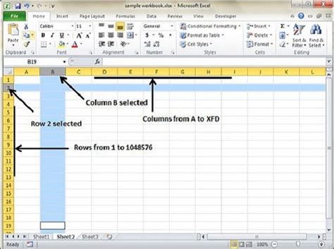 excel rows and columns are black
