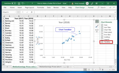 excel scatter plot not working