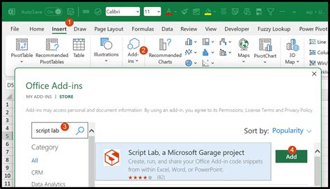 Excel Script Lab