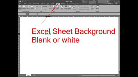 Excel Sheet Blank Background