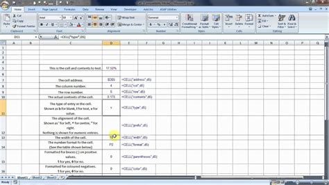 excel sheet formula list with examples pdf in hindi