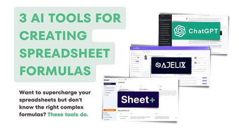 excel sheet formulas ai