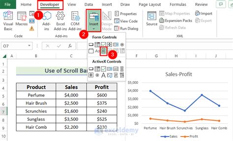 Excel Slider Control