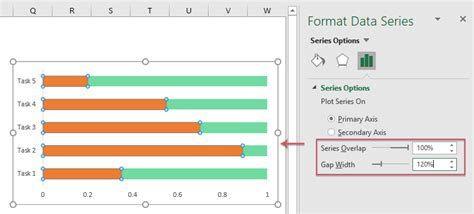 Excel Slider Bar Graph