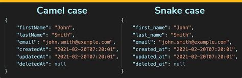 excel snake case to camel case