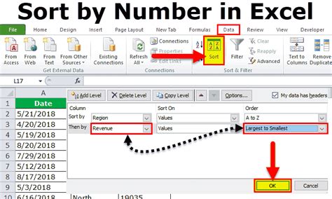 Sort Excel by Number Easily