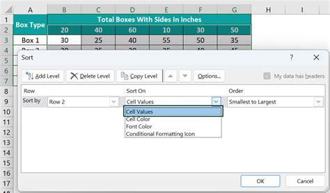 Excel Sort Checkbox Column