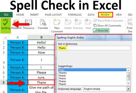 Excel Spell Check Made Easy