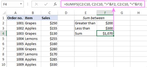 excel sumif 2 values