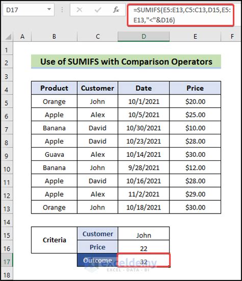 excel sumif multiple criteria rows and columns