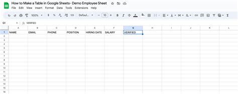Excel Table Google Sheets