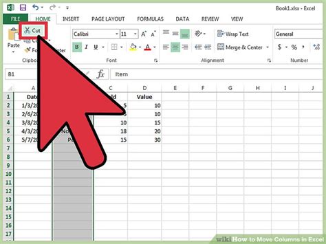 Excel Table How To Move Columns