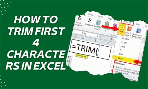 Excel Trim First 4 Characters