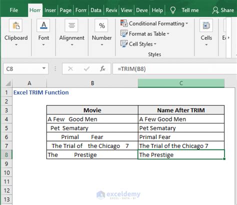 Excel Trim Middle Text