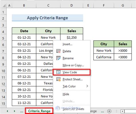 excel vba filter multiple criteria from list