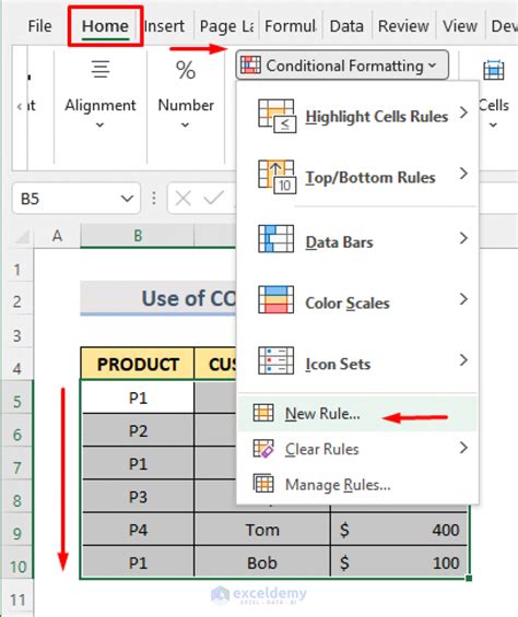 excel vba find duplicate rows based on multiple columns