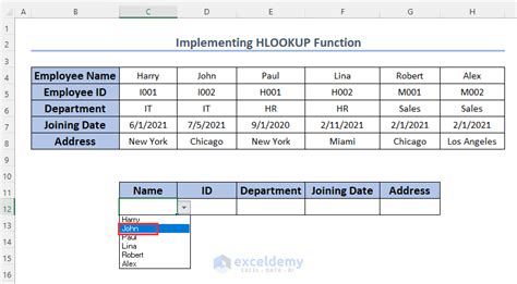 excel vba populate cell based on another cell value
