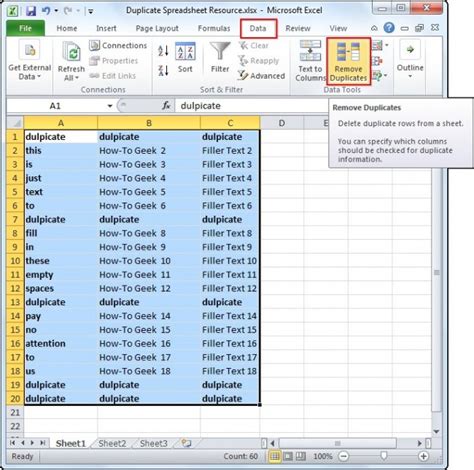 excel vba remove duplicate rows based on multiple columns