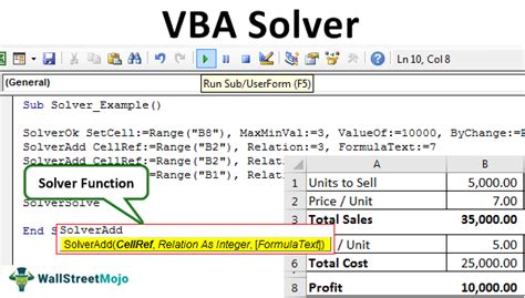 excel vba run solver