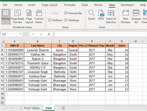 excel vba update pivot table source data range