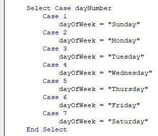 excel vba weekday name from date