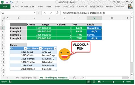 Excel Vlookup Multiple Keys
