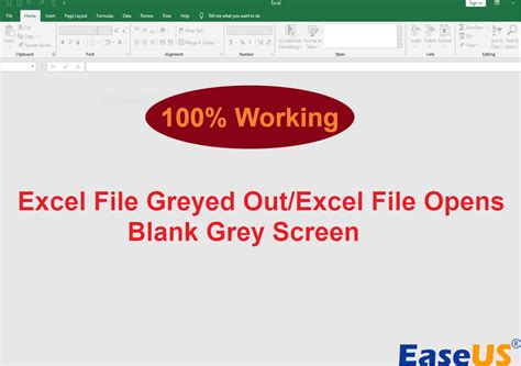 Excel Why Is My Insert Tab Greyed Out