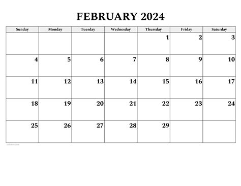 February 2025 Calendar Pdf Editable Pdf Stevie M. Miller