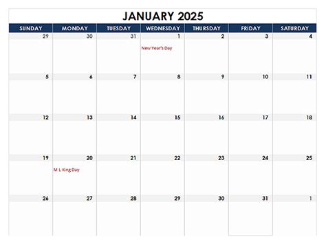 The Calendar For January 2025 In Excel Lucy Ector