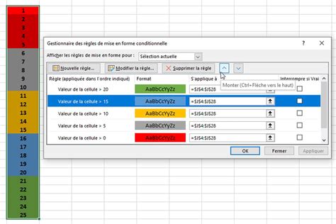 Comment utiliser la mise en forme conditionnelle dans Excel