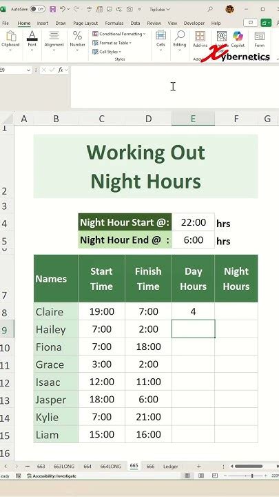 How to calculate Night Shift Hours in Excel Crispo Mwangi posted on the topic LinkedIn